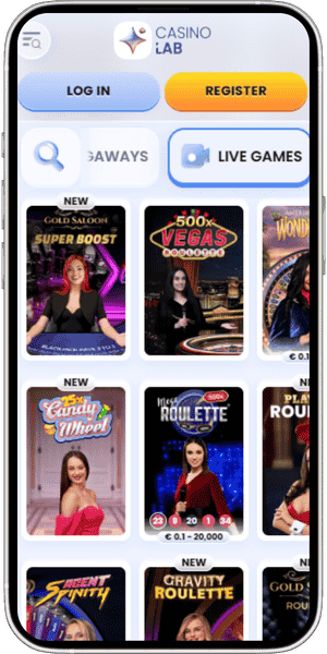 Live Games Casinolab 