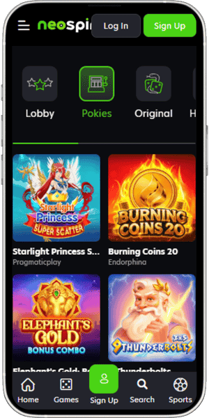 Pokies NeoSpin 