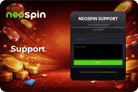 Support at NeoSpin