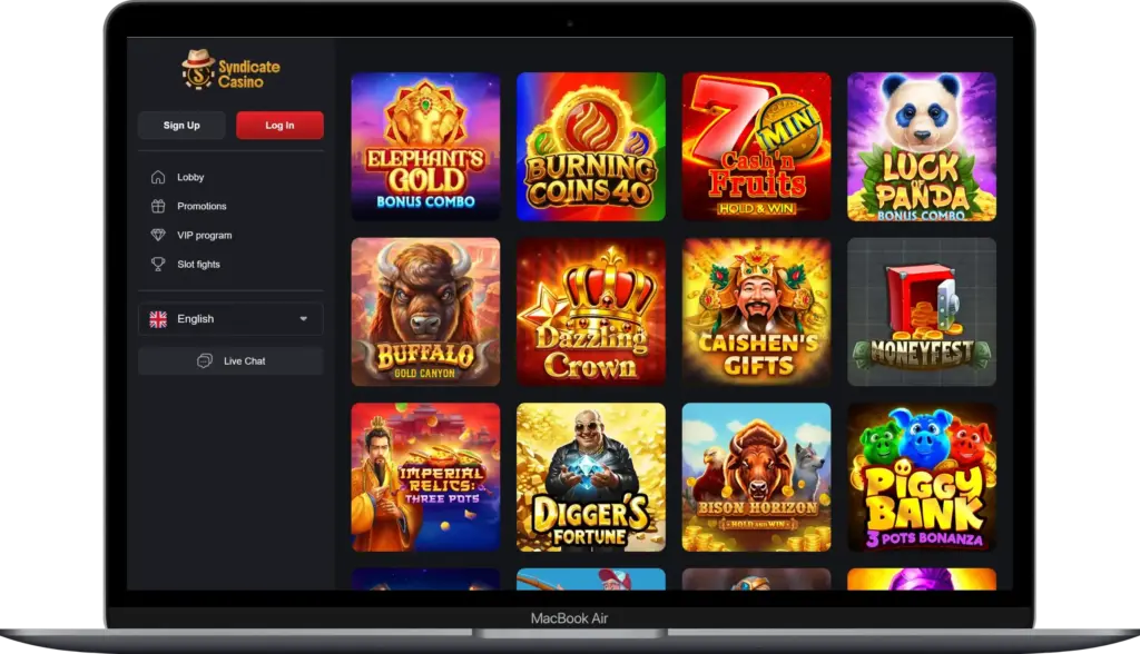 Game Offerings at Syndicate